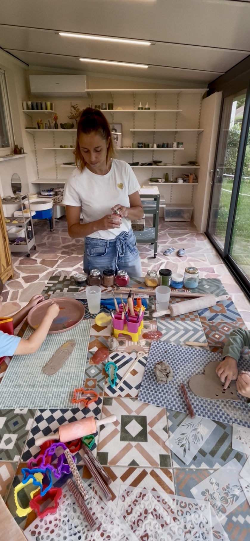 atelier poterie parent enfant