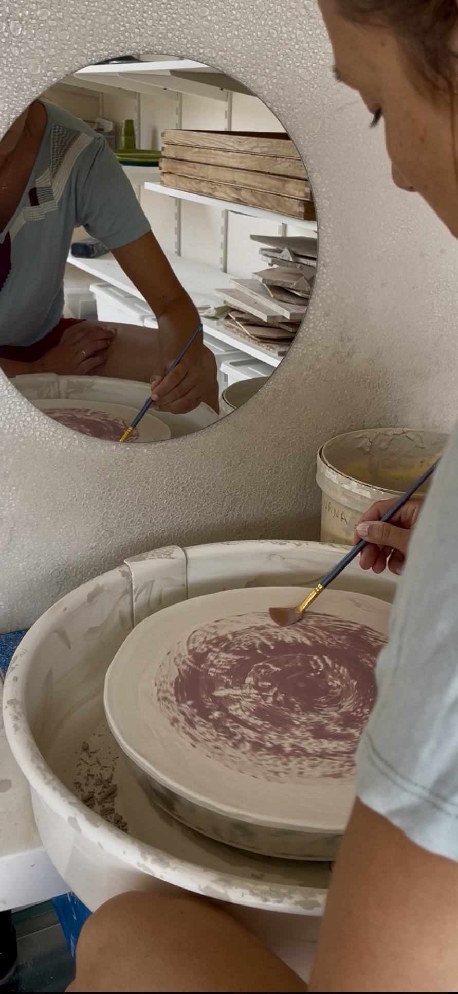 peinture sur céramique colmar atelier poterie